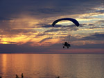 Silver Lake Sand Dunes Sunset