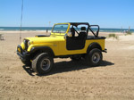 Silver Lake Sand Dunes Jeep CJ